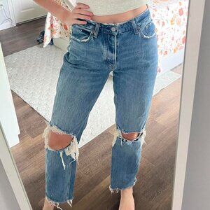 Abercrombie & Fitch Women's Blue Jeans